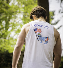Load image into Gallery viewer, Patriotic Tank Top:: White