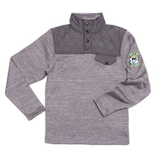 Load image into Gallery viewer, 1/4 Snap Fleece::Gray