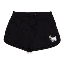Load image into Gallery viewer, Women's Relaxed Sweat Shorts::Black