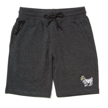 Load image into Gallery viewer, Men's Knitted Sweat Shorts::Charcoal
