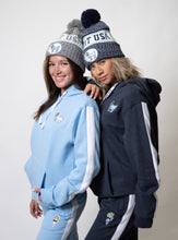 Load image into Gallery viewer, Hooded Sweatshirt (With Stripe):: Navy
