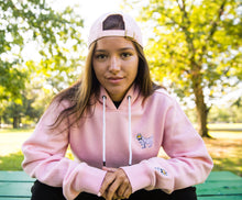 Load image into Gallery viewer, OG Hooded Sweatshirt::Light Pink
