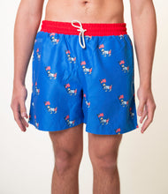 Load image into Gallery viewer, Patriotic Men's Bathing Suit::Royal
