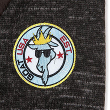 Load image into Gallery viewer, 1/4 Snap Fleece::Heather Black
