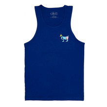 Load image into Gallery viewer, Ride The Wave Tank Top:: Royal
