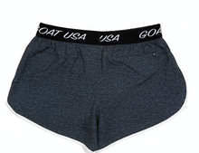 Load image into Gallery viewer, Women's Athletic Shorts::Navy Heather
