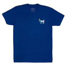 Load image into Gallery viewer, Ride The Wave T-Shirt::Royal
