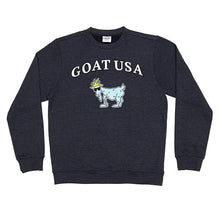 Load image into Gallery viewer, The Big GOAT Crewneck::Navy
