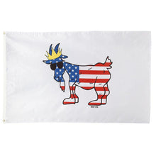 Load image into Gallery viewer, GOAT USA Freedom Flag::White
