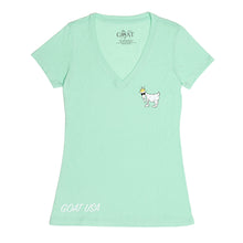 Load image into Gallery viewer, OG V-Neck T-Shirt::Mint
