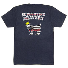 Load image into Gallery viewer, Red Line T-Shirt::Navy
